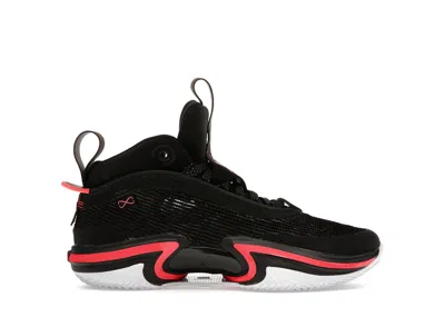 Pre-owned Jordan 36 Sneakers In Black/infrared 23/white