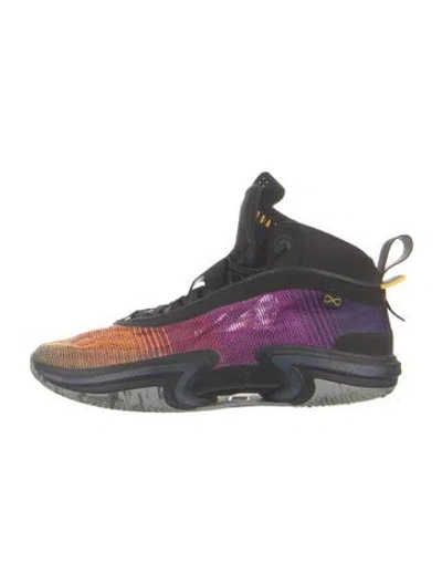 Pre-owned Jordan 36 Year Of The Tiger Sneakers In Black
