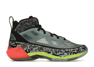 Pre-owned Jordan 37 Satou Sabally (women's) Sneakers In Ocean Cube/flash Crimson