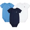 Jordan Babies'  3-pack Everyday Essential Bodysuits In Multi