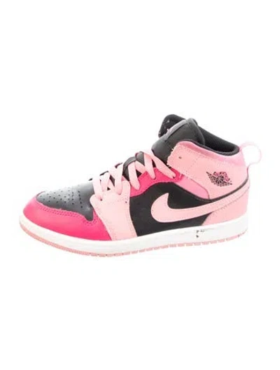 Pre-owned Jordan Babies'  3y Girls Basketball Shoes In Pink