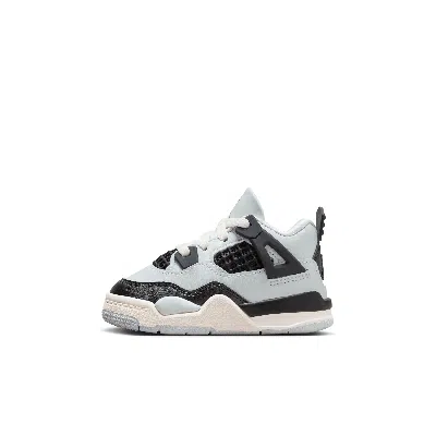 Jordan 4 Retro Baby/toddler Shoes In Grey