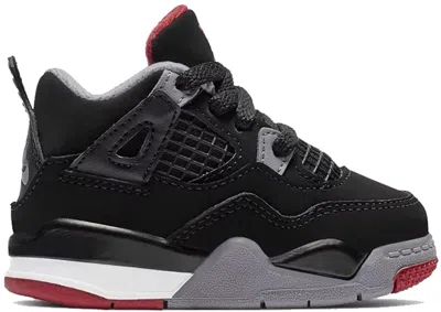 Pre-owned Jordan 4 Retro Bred (2019) Sneakers In Black/fire Red/cement Grey In Multi