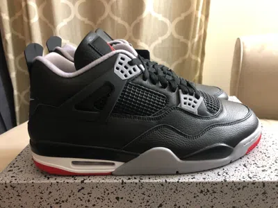 Pre-owned Jordan 4 Retro Bred Reimagined Fv5029006 In Black