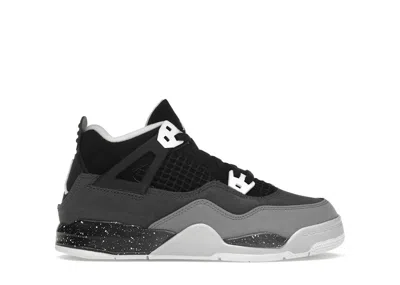 Pre-owned Jordan 4 Retro Fear (2024) Sneakers In Black/white/anthracite In Multi