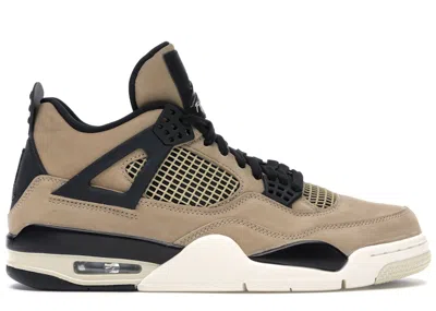 Pre-owned Jordan 4 Retro Fossil (women's) Sneakers In Mushrom