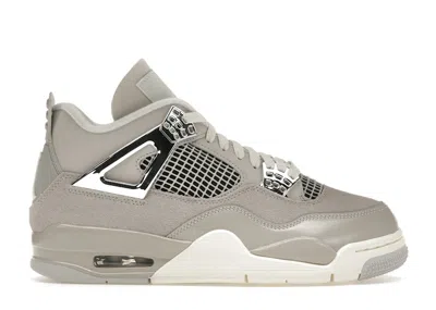 Pre-owned Jordan 4 Retro Frozen Moments (women's) Sneakers In Light Iron Ore/sail/neutral Grey