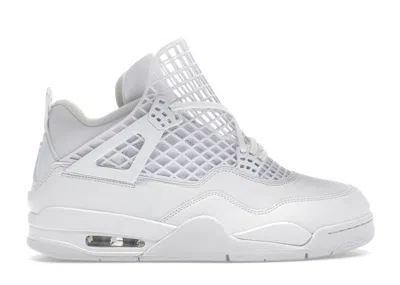 Pre-owned Jordan 4 Retro Net (women's) Sneakers In White/phantom/metallic Gold In Multi