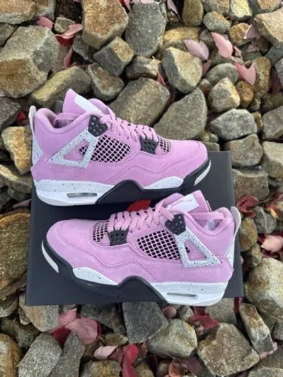 Pre-owned Jordan 4 Retro Orchid Womens Size 6w-12w Aq9129 501 In Hand Ready To Ship In Purple