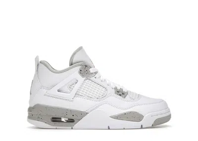 Pre-owned Jordan 4 Retro Oreo (2021) Sneakers In White/tech Grey/black