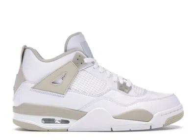 Pre-owned Jordan 4 Retro Sand (2017) Sneakers In White/boarder Blue/light Sand