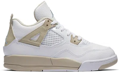 Pre-owned Jordan 4 Retro Sand (2017) Sneakers In White/boarder Blue/light Sand In Multi
