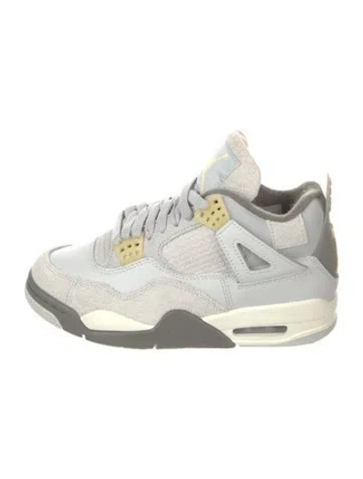 Pre-owned Jordan 4 Retro Se Craft Photon Dust Athletic Sneakers W/ Tags In Gray