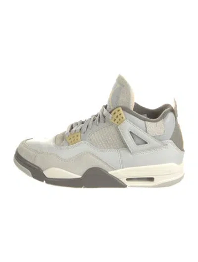 Pre-owned Jordan 4 Retro Se Craft Photon Dust Sneakers In Gray