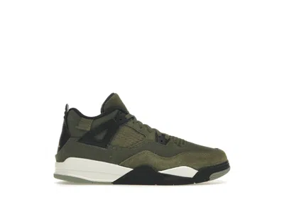 Pre-owned Jordan 4 Retro Se Craft Sneakers In Medium Olive/pale Vanilla/khaki In Multi