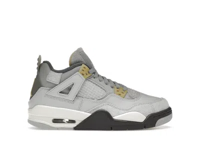 Pre-owned Jordan 4 Retro Se Craft Sneakers In Photon Dust/pale Vanilla/off White In Multi