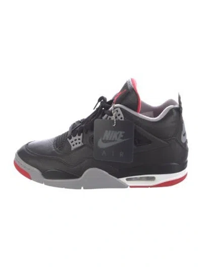 Pre-owned Jordan 4 Retro Sneakers In Black