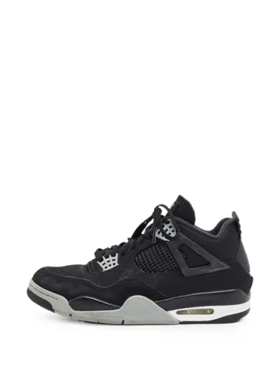 Pre-owned Jordan 4 Retro Sneakers In Black