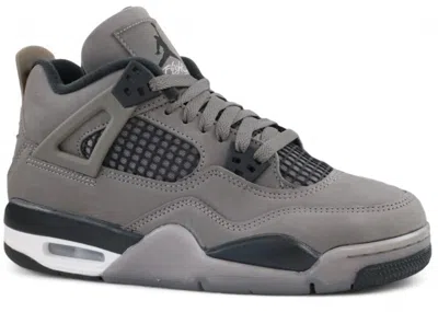 Pre-owned Jordan 4 Retro Sneakers In Cave Stone/black/moon Particle