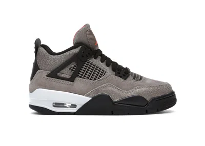 Pre-owned Jordan 4 Retro Sneakers In Taupe Haze/oil Grey/off White