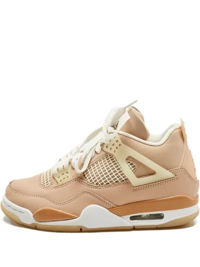 Pre-owned Jordan 4 Retro Sneakers In Neutral