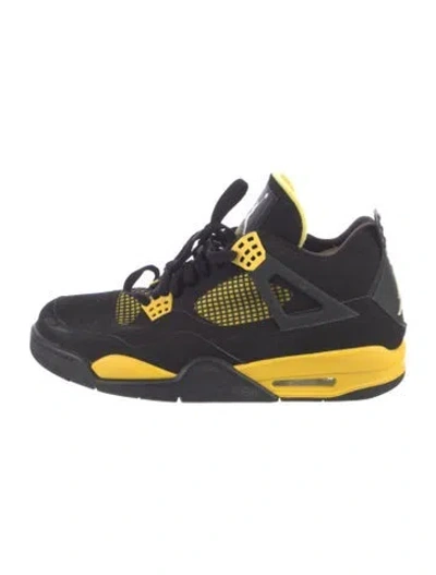 Pre-owned Jordan 4 Retro Thunder Sneakers In Multi