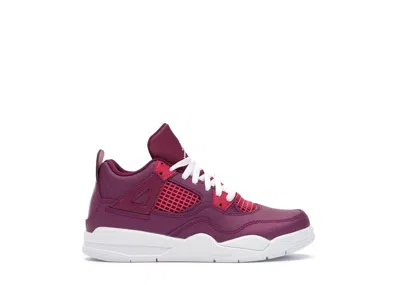 Pre-owned Jordan 4 Retro Valentine's Day (2019) Sneakers In True Berry/rush Pink/white