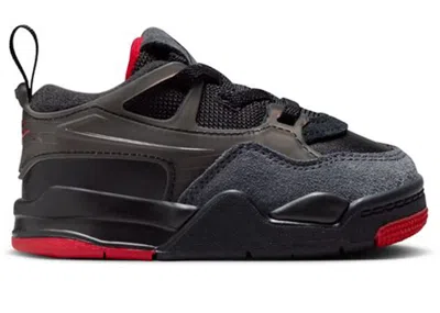 Pre-owned Jordan 4 Rm Bred Sneakers In Black/varsity Red/anthracite