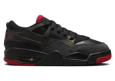 Pre-owned Jordan 4 Rm Bred Sneakers In Black/varsity Red/anthracite In Multi