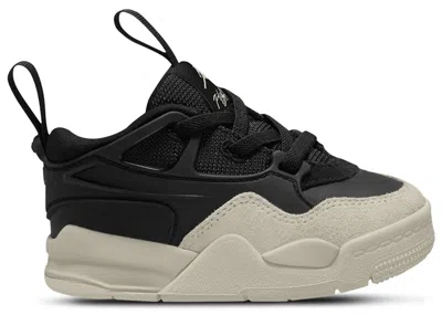 Pre-owned Jordan 4 Rm Sneakers In Black/light Bone/dark Grey