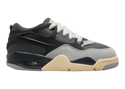 Pre-owned Jordan 4 Rm Sneakers In Iron Grey/off Noir/dark Smoke Grey