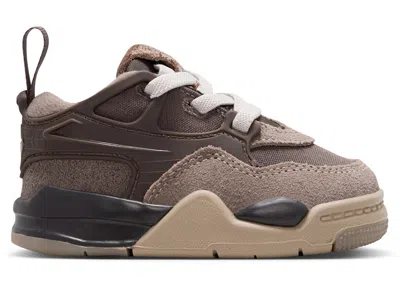 Pre-owned Jordan 4 Rm Sneakers In Ironstone/baroque Brown/light Bone