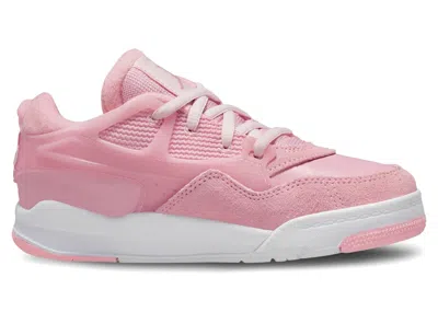 Pre-owned Jordan 4 Rm Sneakers In Medium Soft Pink/pearl Pink/white