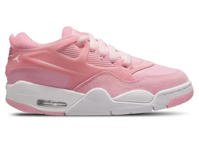 Pre-owned Jordan 4 Rm Sneakers In Medium Soft Pink/white/pearl Pink