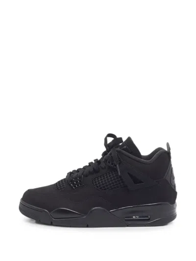 Pre-owned Jordan 4 Sneakers In Black