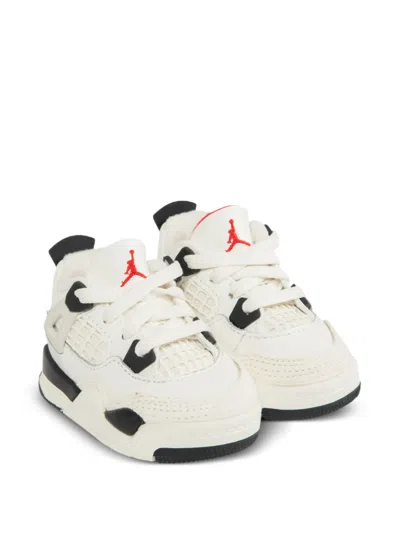 Jordan Babies'  4 Sneakers In White