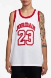 Jordan 40th Anniversary Mesh Tank Jersey In White