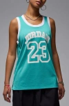 Jordan 40th Anniversary Mesh Tank Jersey In Green