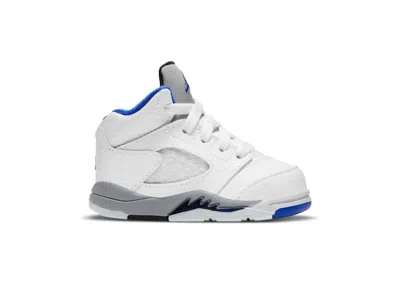 Pre-owned Jordan 5 Retro (2021) Sneakers In White/stealth/ Black In Multi