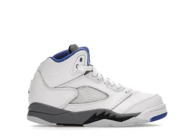 Pre-owned Jordan 5 Retro (2021) Sneakers In White/stealth/ Black