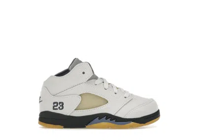 Pre-owned Jordan 5 Retro A Ma Maniére Dawn Sneakers In Photon Dust/black/diffused Blue In Multi