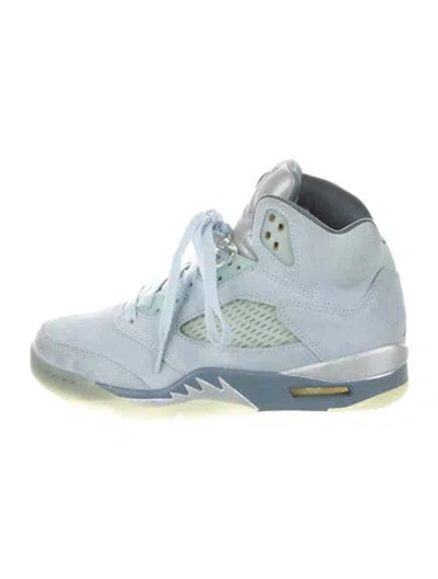 Pre-owned Jordan 5 Retro 'blue Bird' Athletic Sneakers