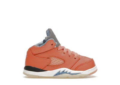 Pre-owned Jordan 5 Retro Dj Khaled We The Best Sneakers In Crimson Bliss/leche Blue/sail