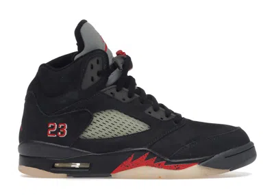 Pre-owned Jordan 5 Retro Goretex (women's) Sneakers In Off Noir/fire Red/black In Multi