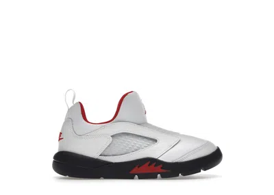 Pre-owned Jordan 5 Retro Little Flex Sneakers In White/black/university Red In Multi