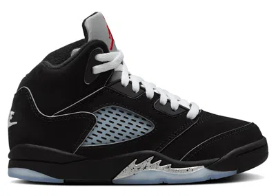 Pre-owned Jordan 5 Retro Og Metallic Reimagined Sneakers In Black/white/metallic Silver