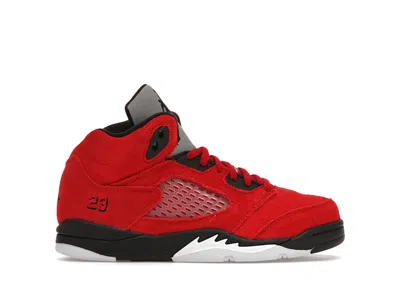 Pre-owned Jordan 5 Retro Raging Bull Red (2021) Sneakers In Varsity Red/black/white In Multi