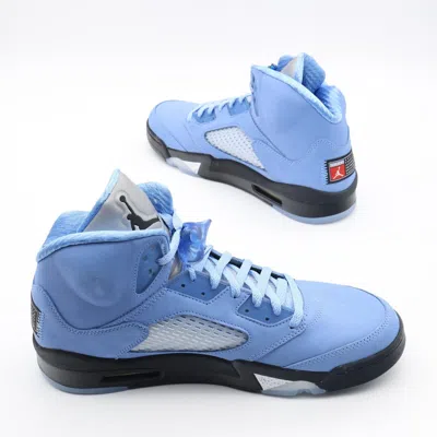 Pre-owned Jordan 5 Retro Unc University Blue Mens Size 12 & 14