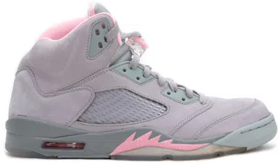 Pre-owned Jordan 5 Retro (women's) Sneakers In Silver/shy Pink/stealth