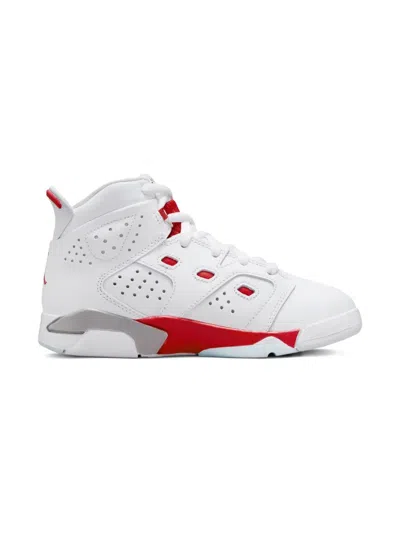 Jordan 6 17 23 "white Fire Red" Sneakers